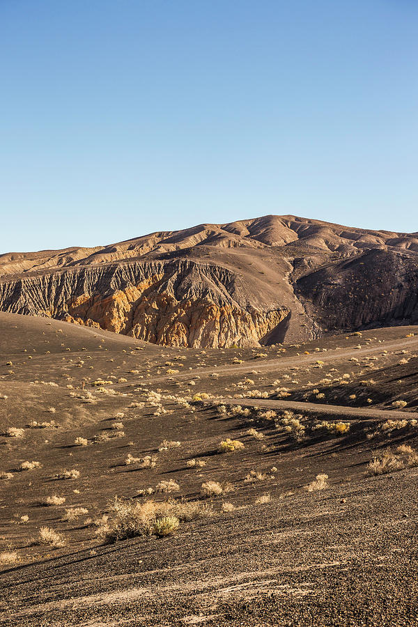Death Valley National Park Digital Art - Landscape At Ubehebe Crater In Death Valley National Park, California, Usa by Manuel Sulzer