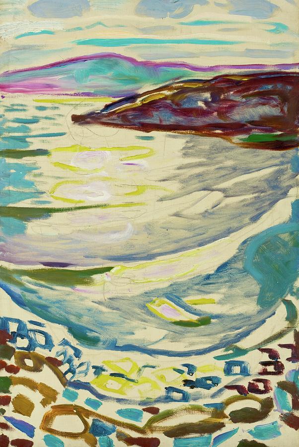 Edvard Munch Painting - Landscape From Hvitsten by Edvard Munch