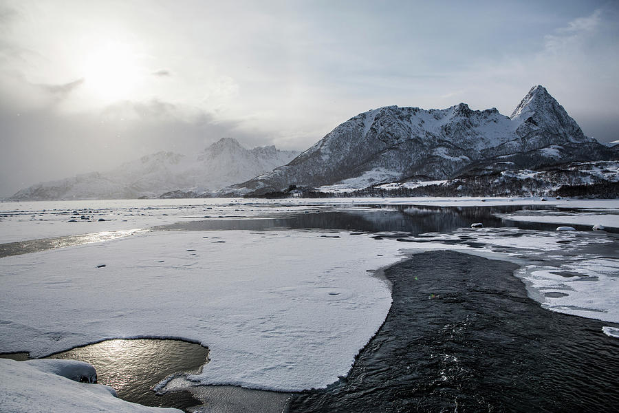 Landscape, Lofoten, Norway Digital Art By Tim E White 