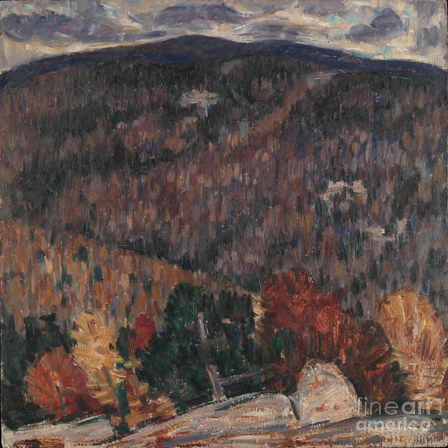 Landscape No. 25, C.1908-9 Painting by Marsden Hartley