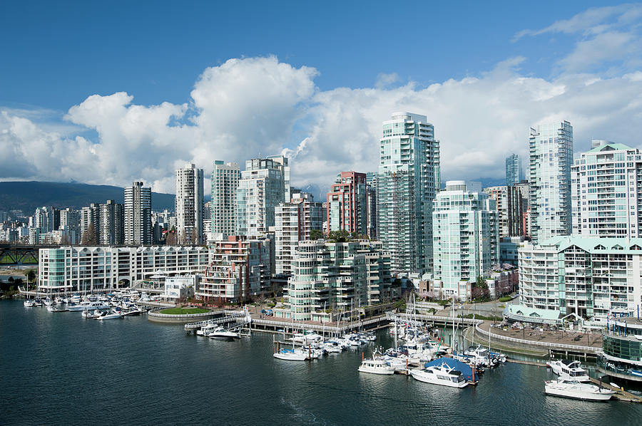 Landscape Of City Vancouver In Canada Photograph by Deejpilot