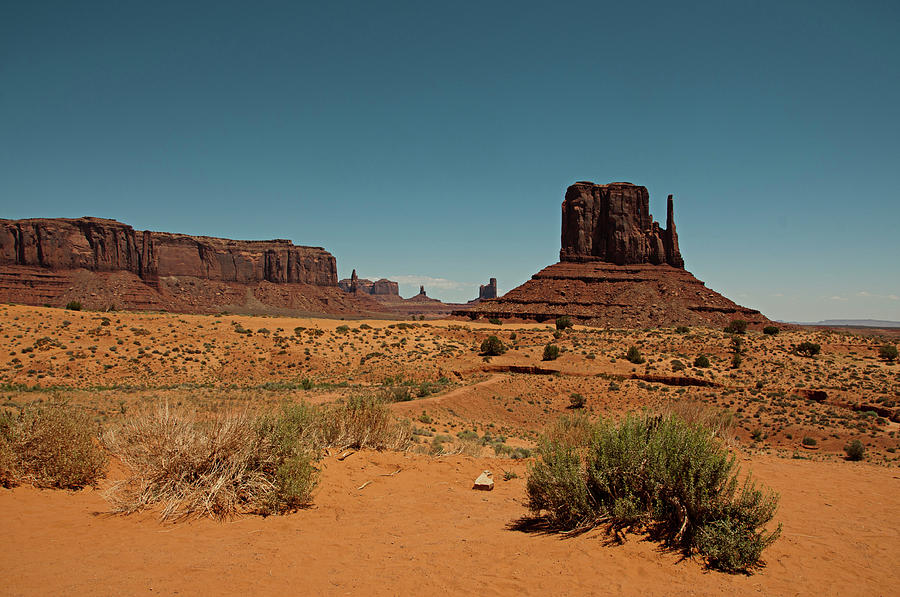 Landscape Of Monument Valley by Carolyn Hebbard