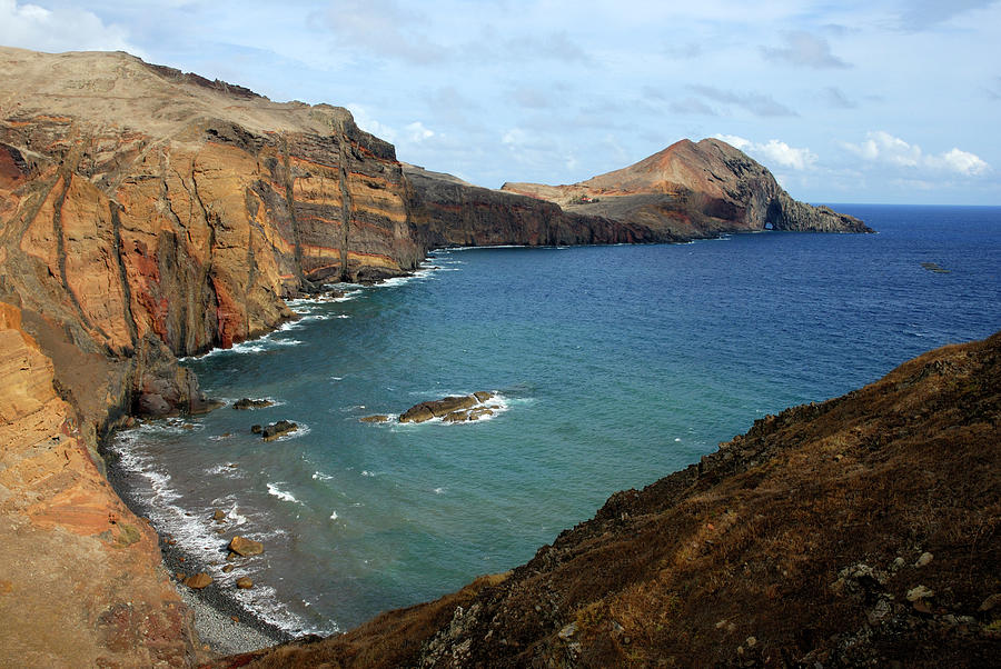 Landscape Of Ponta De Sao Laurenco Nature Reserve Photograph by Edwin Giesbers / Naturepl.com