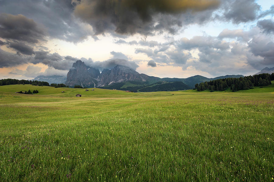 Landscape Of The Alps Photograph by Scacciamosche