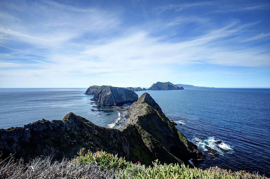 Landscape Of The Volcanic Anacapa Island Photograph by Andrewhelwich