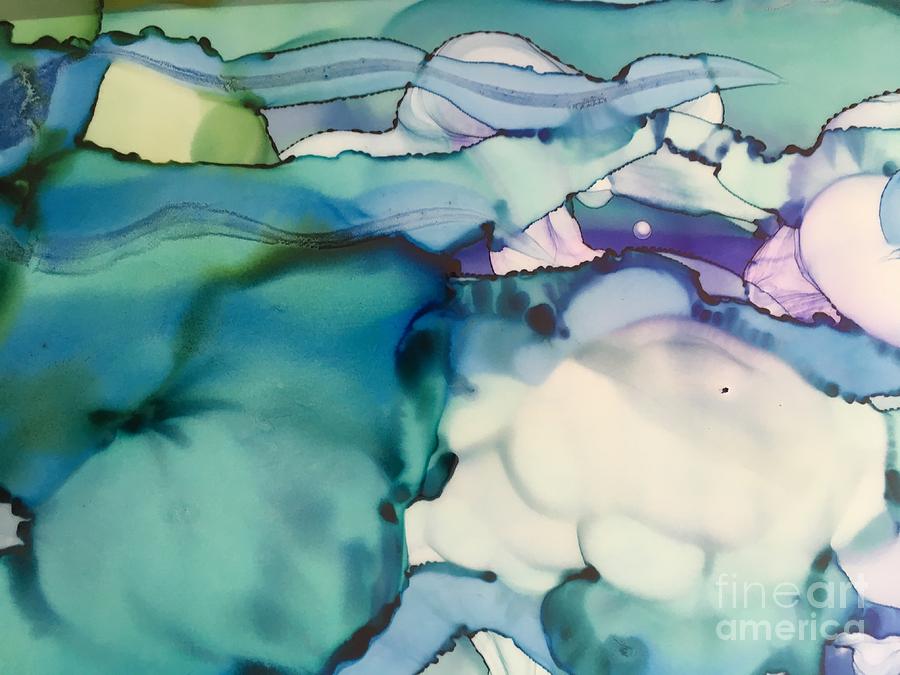Landscape Or Microscopic Painting by Shelley Myers