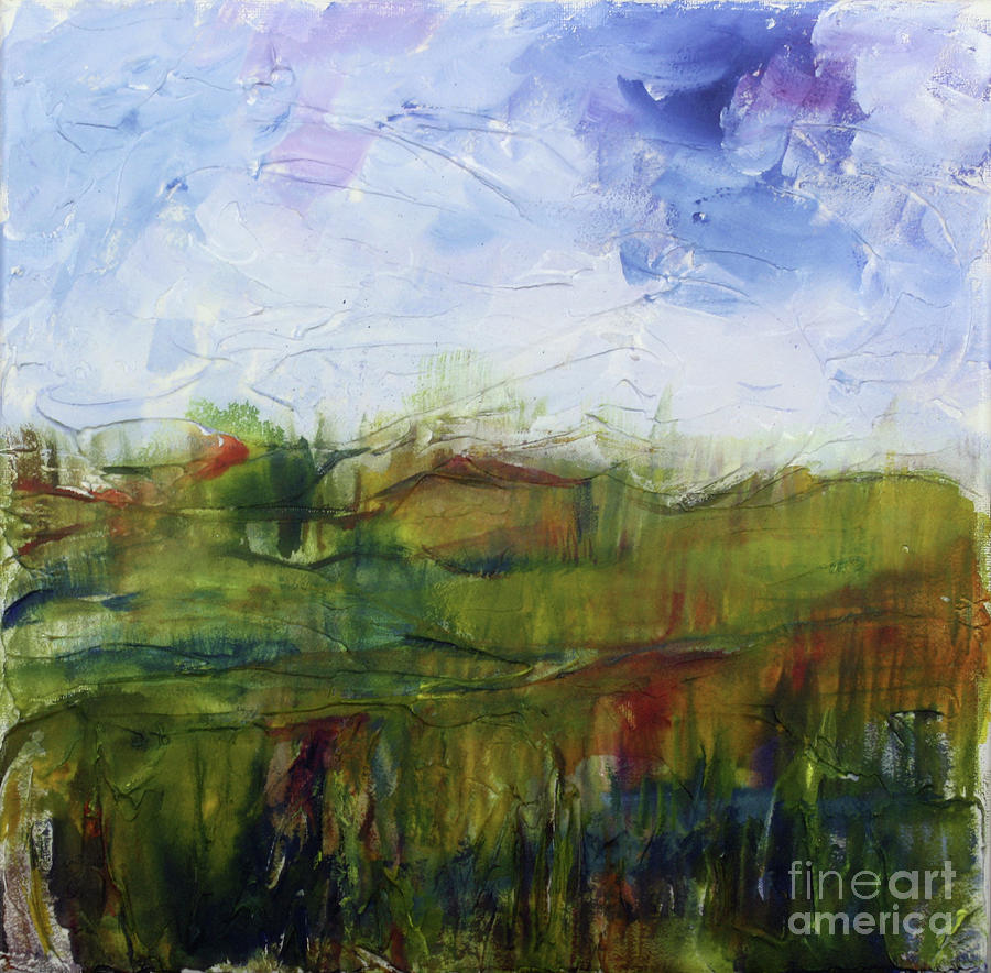 Landscape Study Painting by Donna Walsh