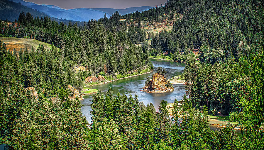 Landscape Views Around Kootenai River National Park Montana Photograph by Alex Grichenko