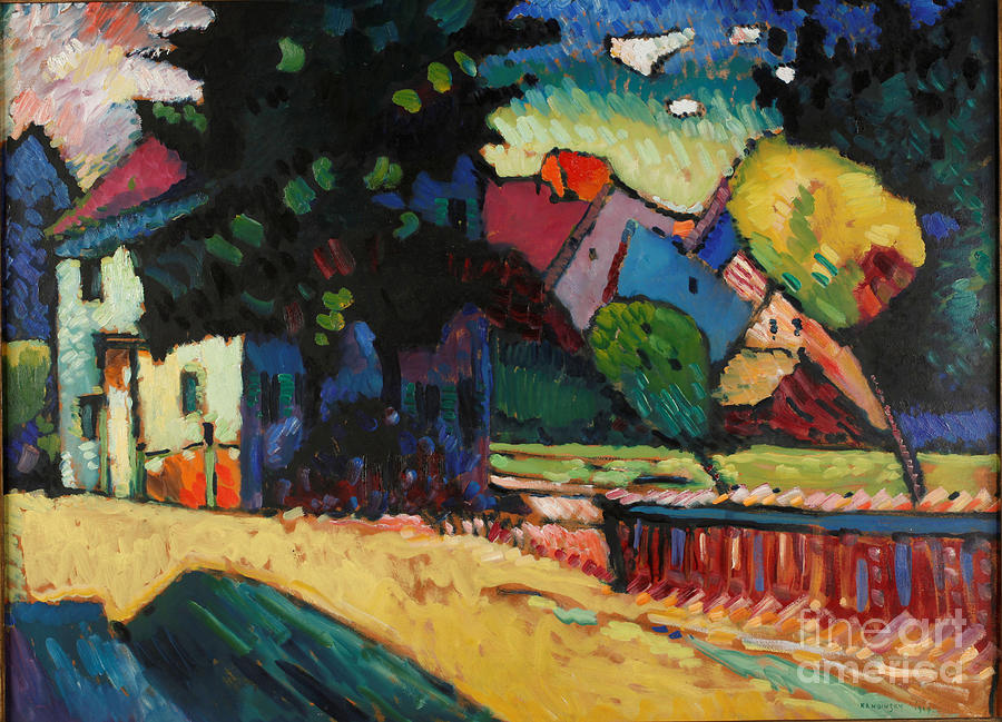 Landscape With A Green House 1909 Drawing by Heritage Images