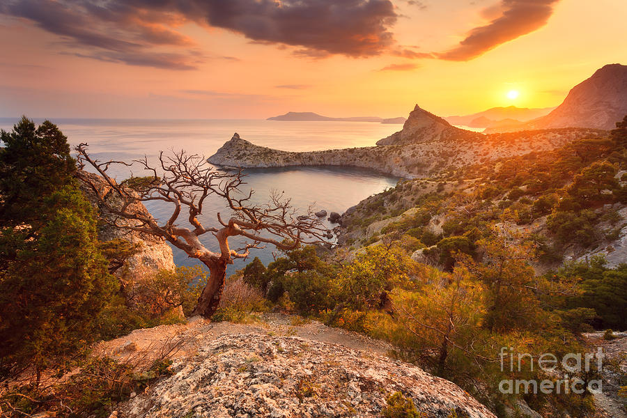 Beauty Photograph - Landscape With Beautiful View On by Denis Belitsky Beauty Photograph - Landscape With Beautiful View On by Denis Belitsky