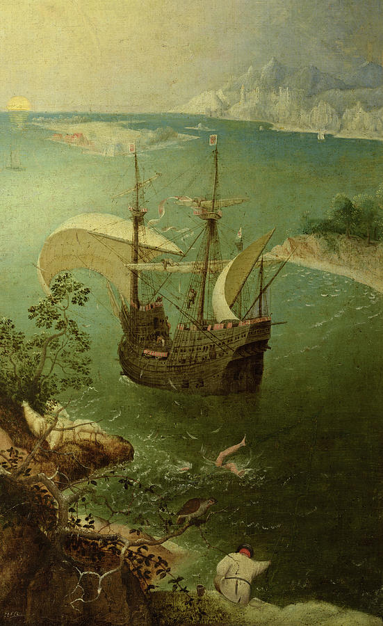 the fall of icarus bruegel