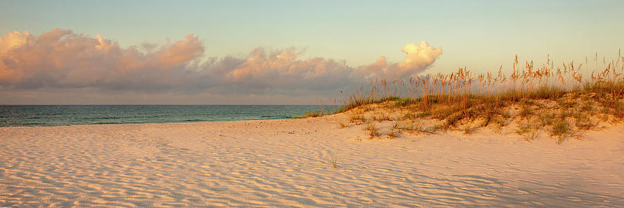 Langdon Beach Sunrise 9 Panorama - Pensacola Beach Florida Photograph by Brian Harig