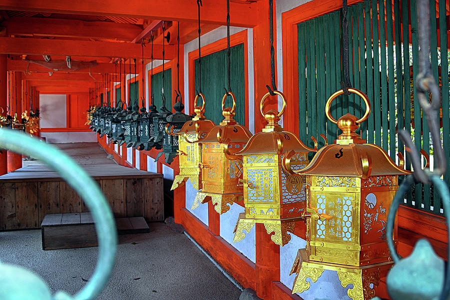 Lanterns at Kasuga-taisha Grand Shrine Photograph by Andrei SKY