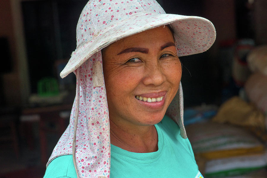 Laos Woman Smile Photograph by Jean-luc Bohin | Fine Art America