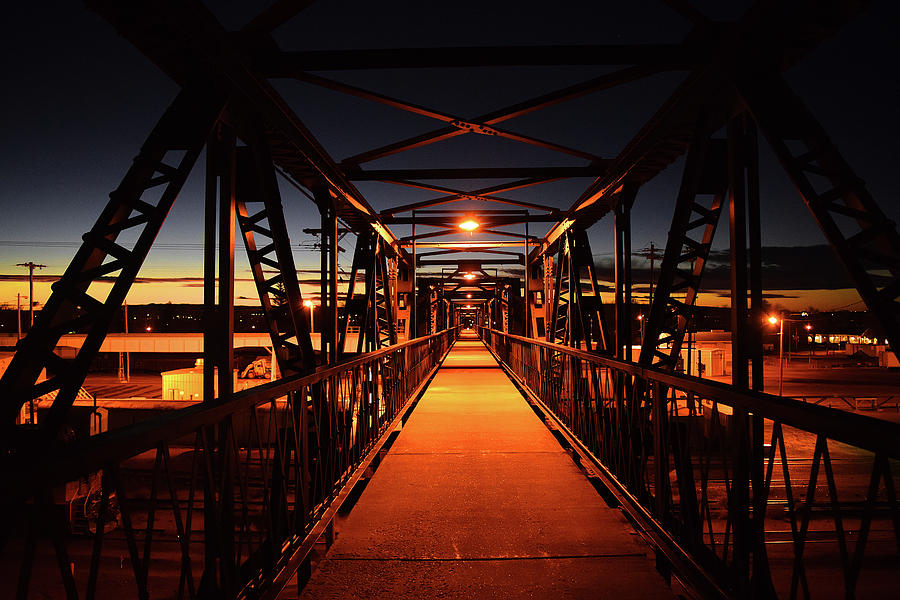 Laramie Footbridge Photograph by Chance Kafka