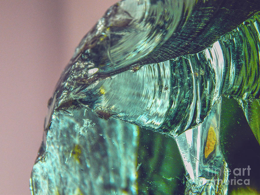 Large Chunk of Glass Photograph by Phil Perkins