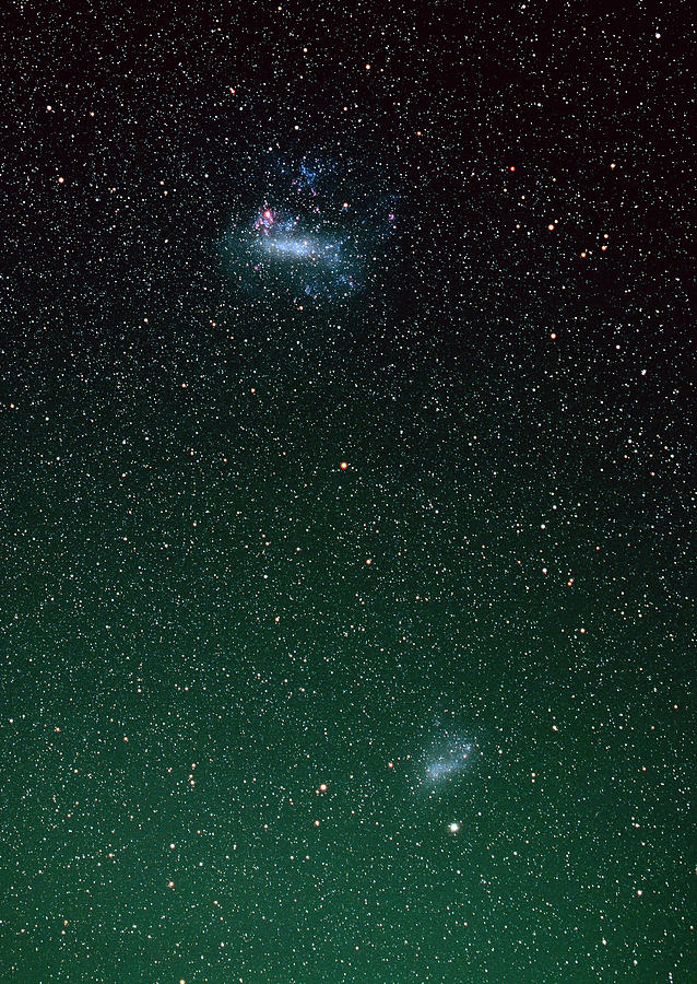 Large Magellanic Cloud And Small Photograph by Imagenavi
