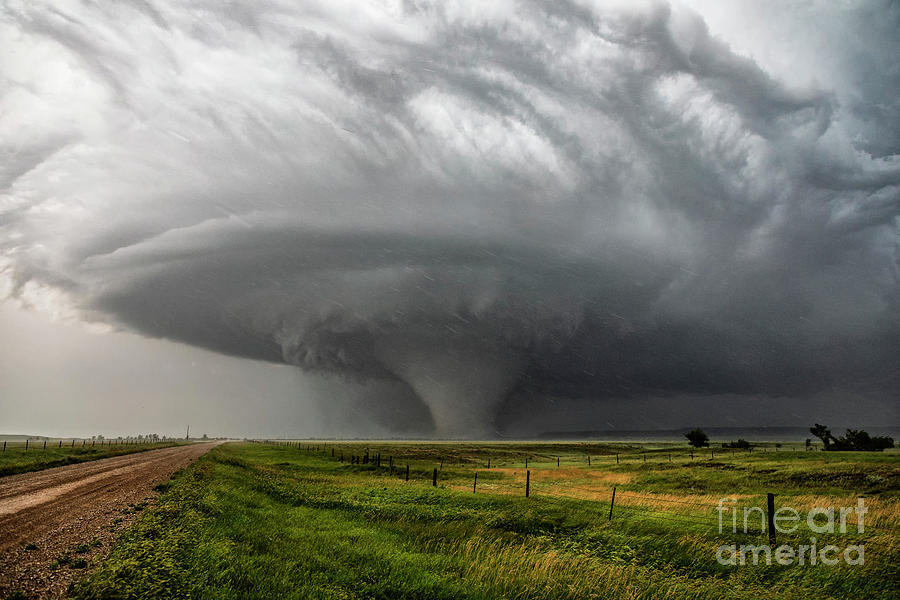 Large Tornado Photograph by Roger Hill/science Photo Library