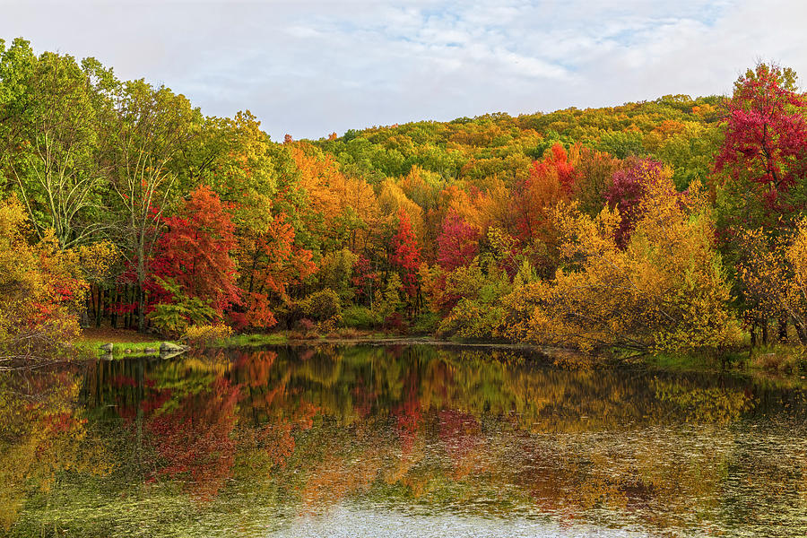 Laroe Pond Breakthrough Photograph by Angelo Marcialis - Fine Art America