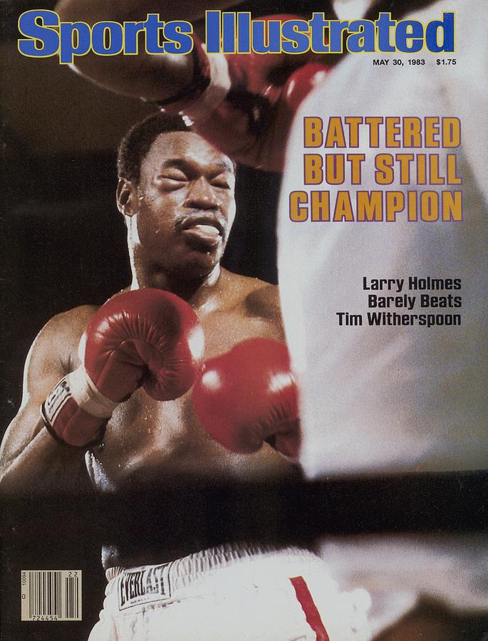 Larry Holmes, 1983 Wbc Heavyweight Title Sports Illustrated Cover Photograph by Sports Illustrated