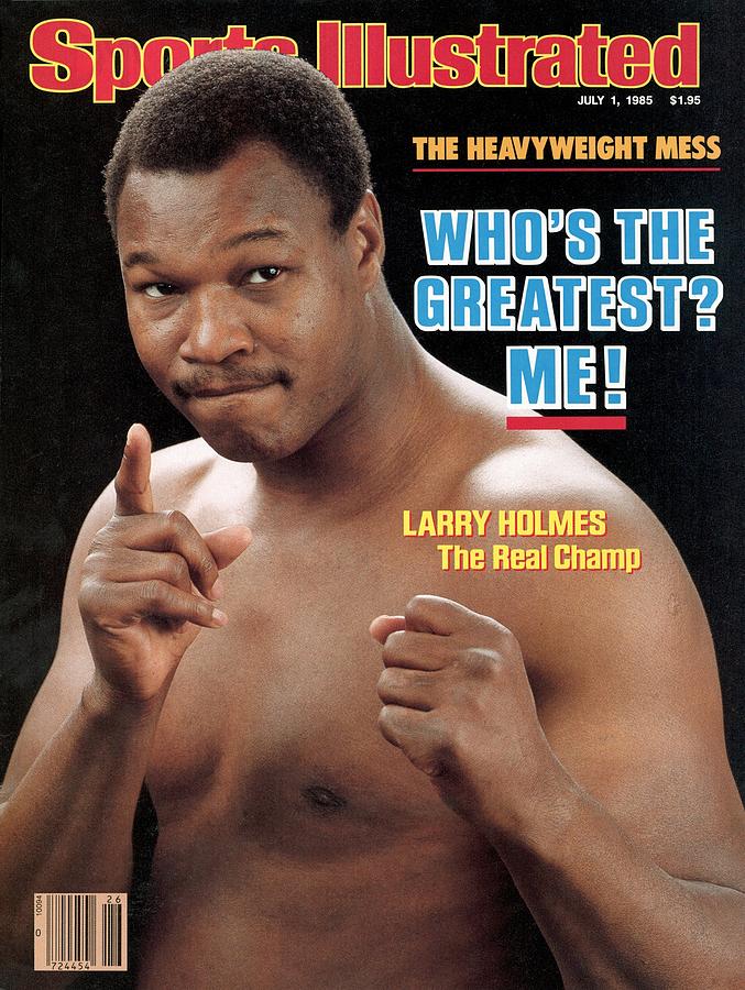 Larry Holmes, Heavyweight Boxing Champion Sports Illustrated Cover Photograph by Sports Illustrated