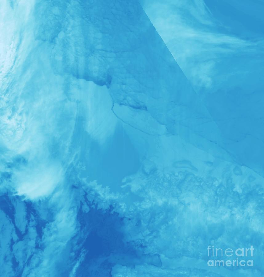 Larsen C Iceberg Photograph by Nasa,joshua Stevens/modis/viirs/lance/eosdis Rapid Response/science Photo Library