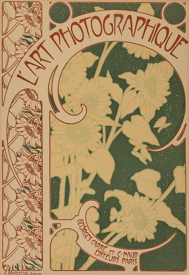 Lart Photographique No. 10, Lart Photographique Cover Painting by Alphonse Mucha Lart Photographique No. 10, Lart Photographique Cover Painting by Alphonse Mucha
