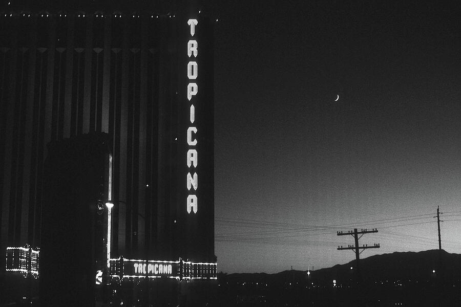 Las Vegas 1984 BW #1 Photograph by Frank Romeo