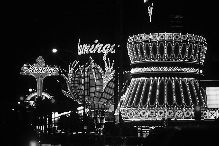 Las Vegas 1984 BW #2 Photograph by Frank Romeo