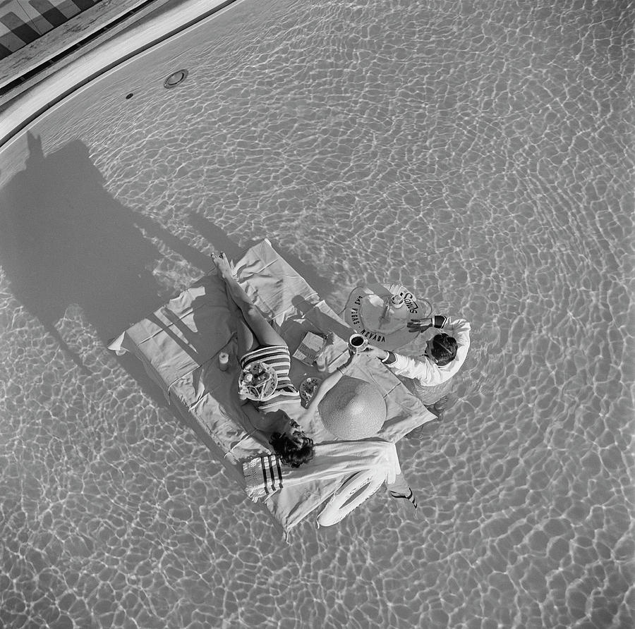 Black And White Photograph - Las Vegas Luxury by Slim Aarons