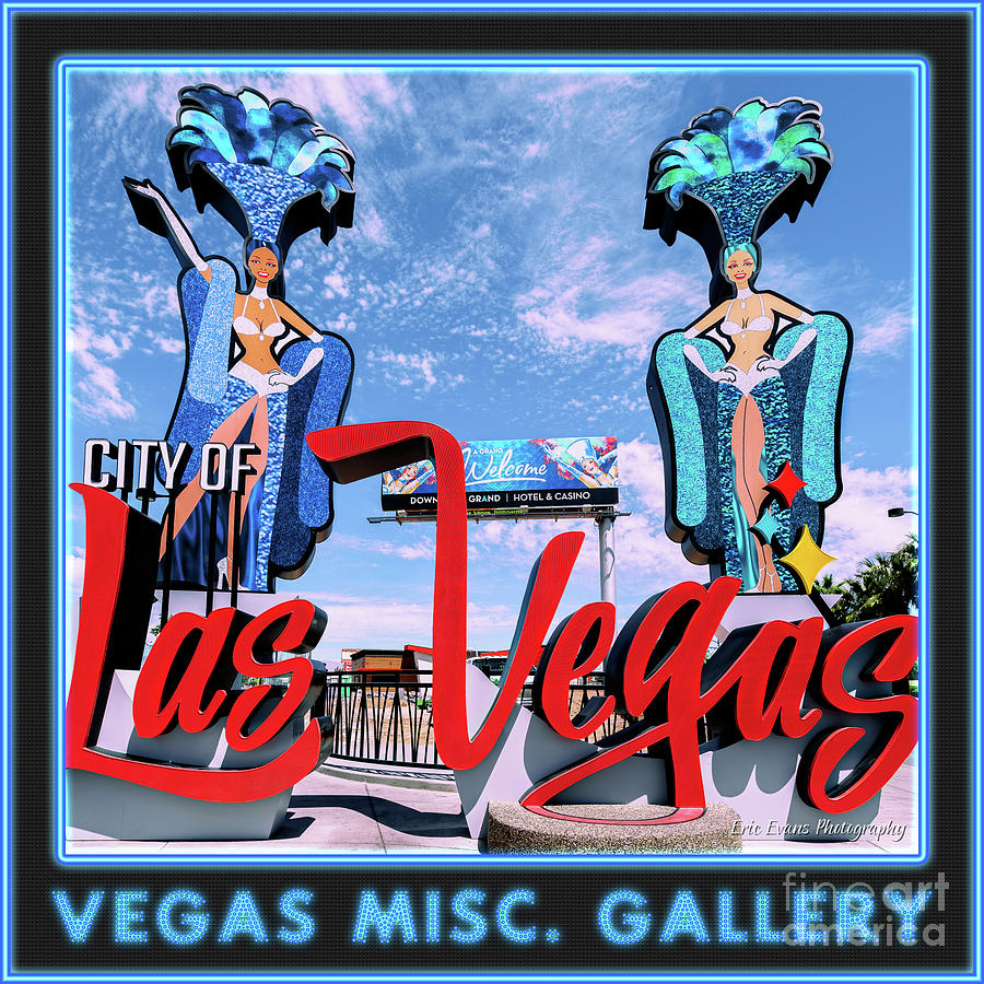 Las Vegas Misc Gallery Button Photograph by Aloha Art