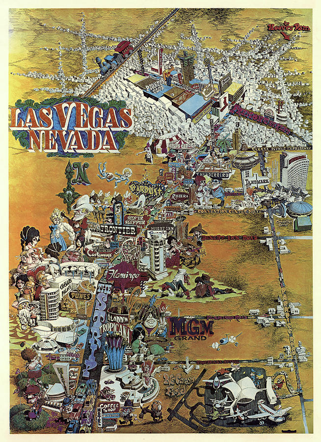 Las Vegas map Vintage Style Poster Print | Old City Artwork Prints |  Antique Style Home Decor | Neva…See more Las Vegas map Vintage Style Poster  Print