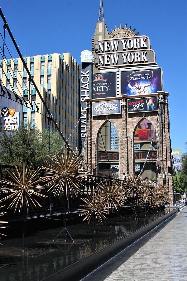 Las Vegas - New York - New York Photograph by Vadim Levin