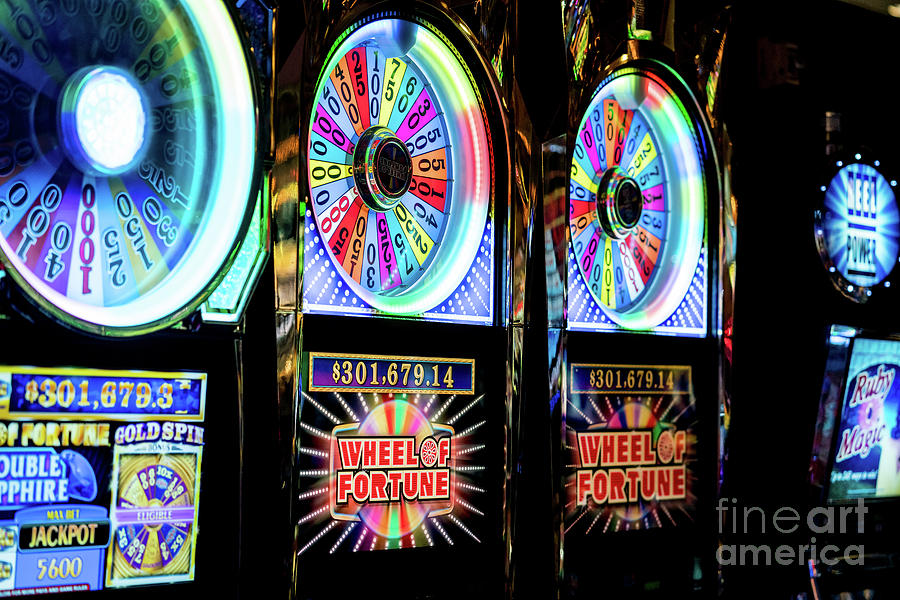 Las Vegas Slot Machines 1 Photograph by Sanjeev Singhal