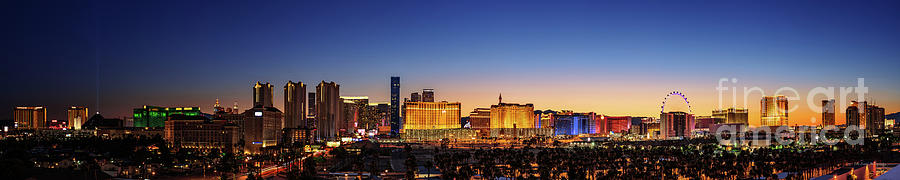 Las Vegas Strip Nevada,USA,Panorama Bild Print Druck,100cm,vereinigte Staaten 