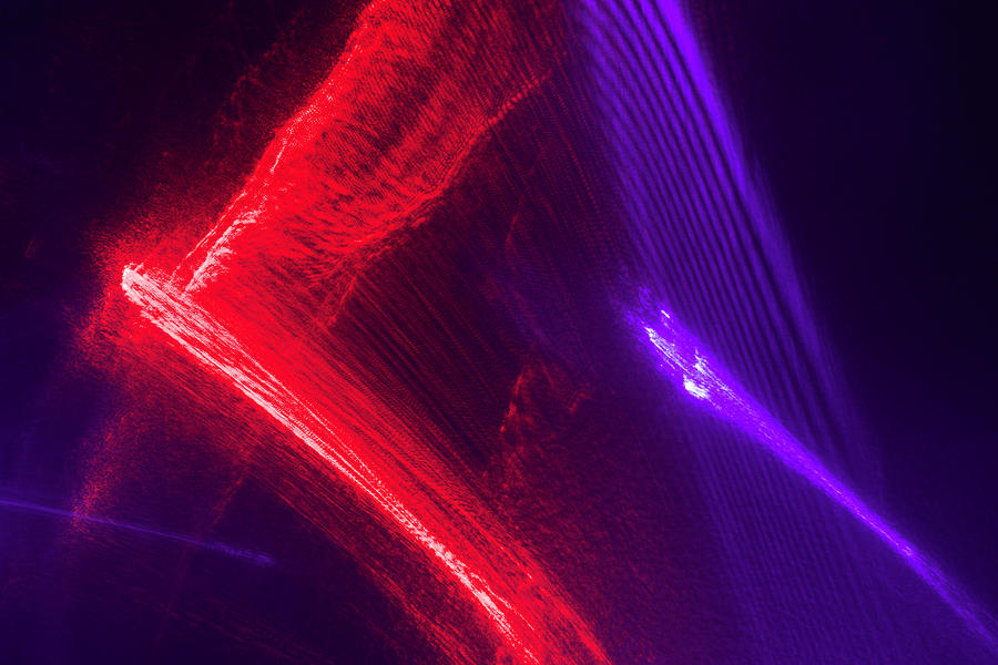 Laser Photograph - Laser Project #5 by Seth Love
