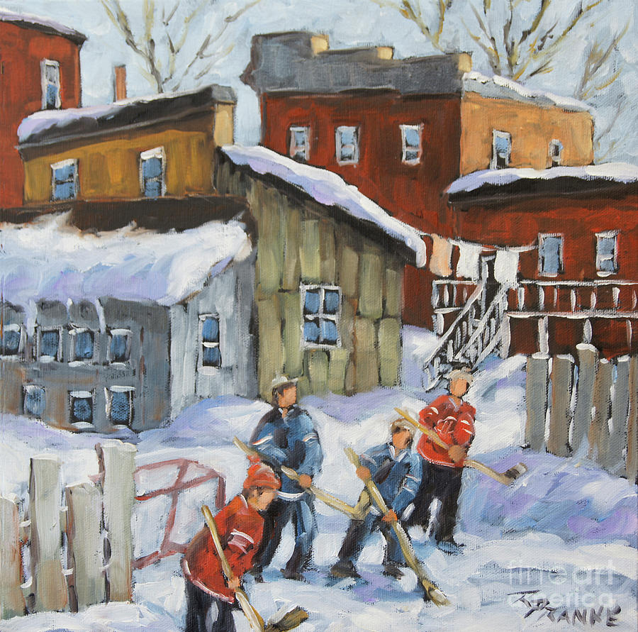 Last Game of Hockey by Richard T Pranke Last Game of Hockey by Richard T Pranke
