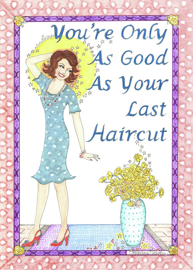 Last Haircut Mixed Media by Stephanie Hessler
