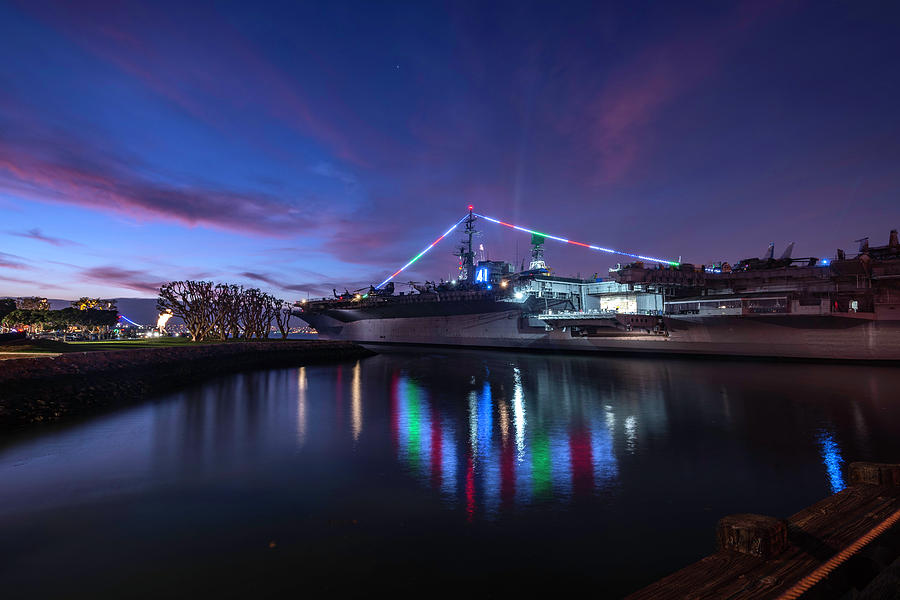 Last Light at the Midway Photograph by Scott Cunningham - Fine Art America