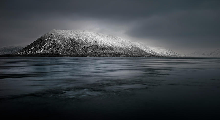 Last Light Iceland Photograph by Liloni Luca