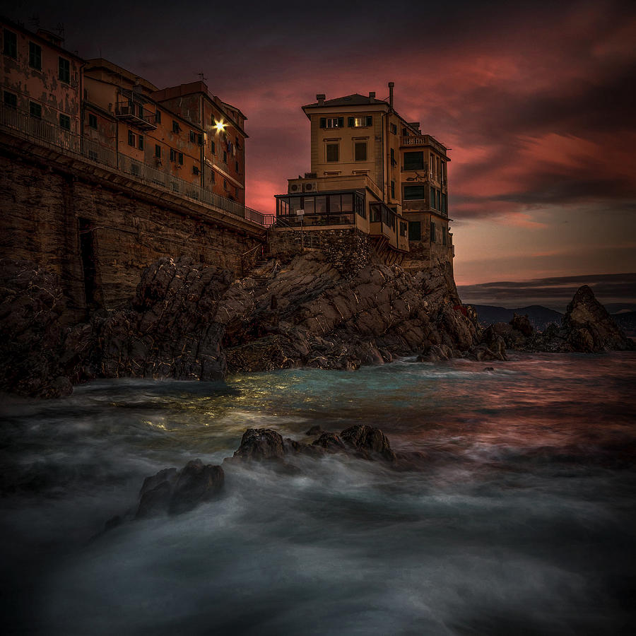 Last Light Of The Evening Photograph by Alessandro Traverso