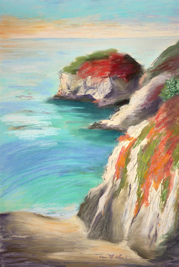 Last Light, Point Lobos Painting