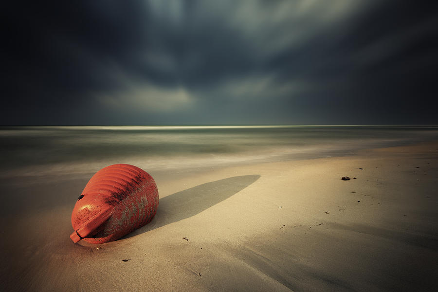 Beach Photograph - Last Light by Rico Cavallo