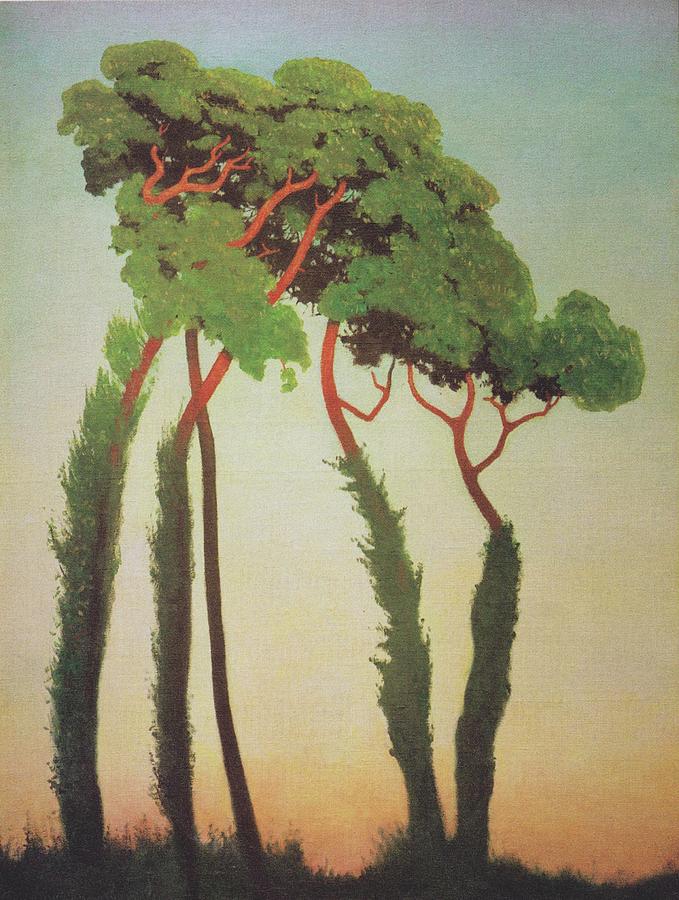 Last Sun Rays Painting by Felix Vallotton Last Sun Rays Painting by Felix Vallotton