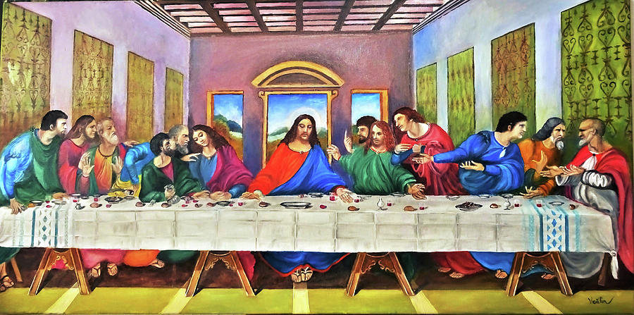 Last Supper Painting by Calin Vacaru - Fine Art America