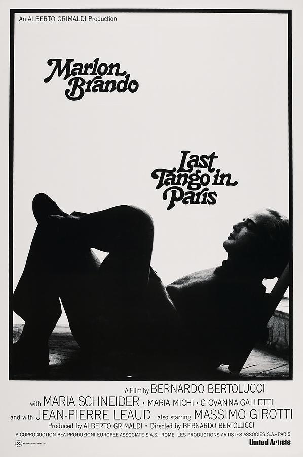 LAST TANGO IN PARIS -1972- -Original title ULTIMO TANGO A PARIGI-. Photograph by Album