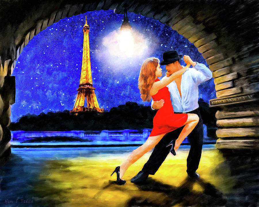 Last Tango In Paris Mixed Media by Mark Tisdale