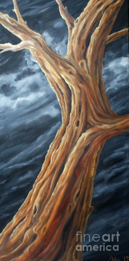 Last Tree Painting by Ida Eriksen
