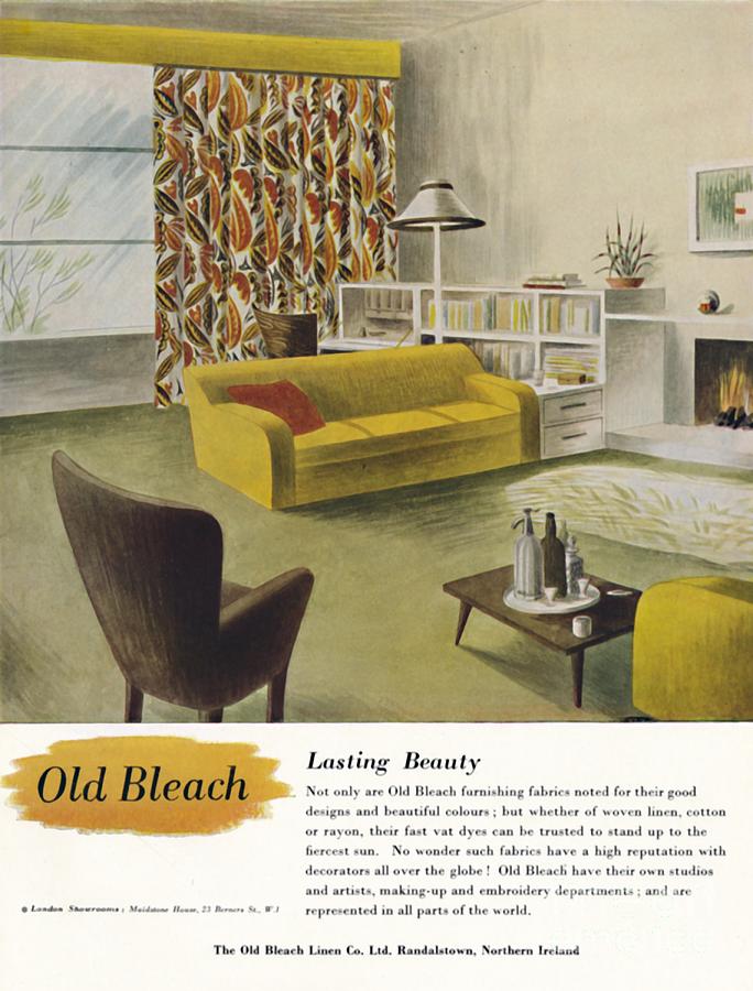 Lasting Beauty - Old Bleach Linen Co Drawing by Print Collector