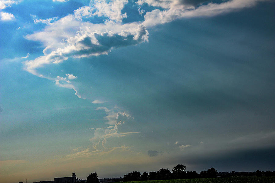 Late Afternoon Nebraska Thunderstorms 004 Photograph by Dale Kaminski